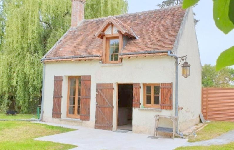 La Petite Maison Dans La Foret Gy-en-Sologne Buitenkant foto